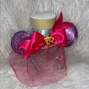 Disney Parks Limited Release 3/12 The Main Attraction Mad Tea Party Ear Headband